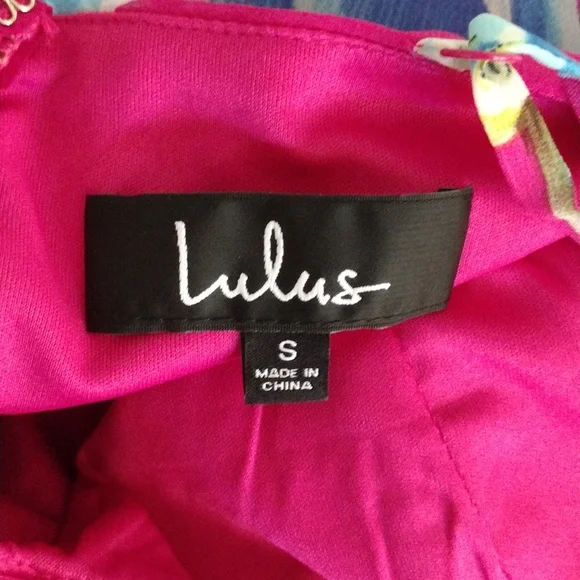 Lulu's floral pink dress - Picture 4 of 7